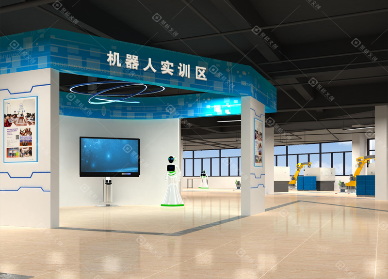 广东华南工商职业学院机器人实训区设计.png