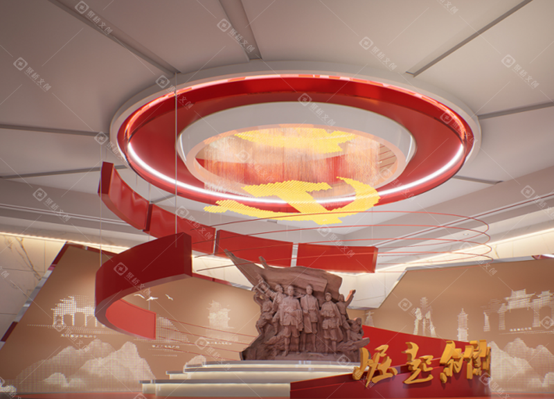 赣东红色文化展馆主题形象雕塑装置设计.png