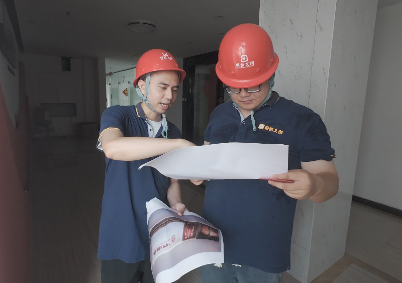 聚桥文创陈加国非遗展馆施工现场.png