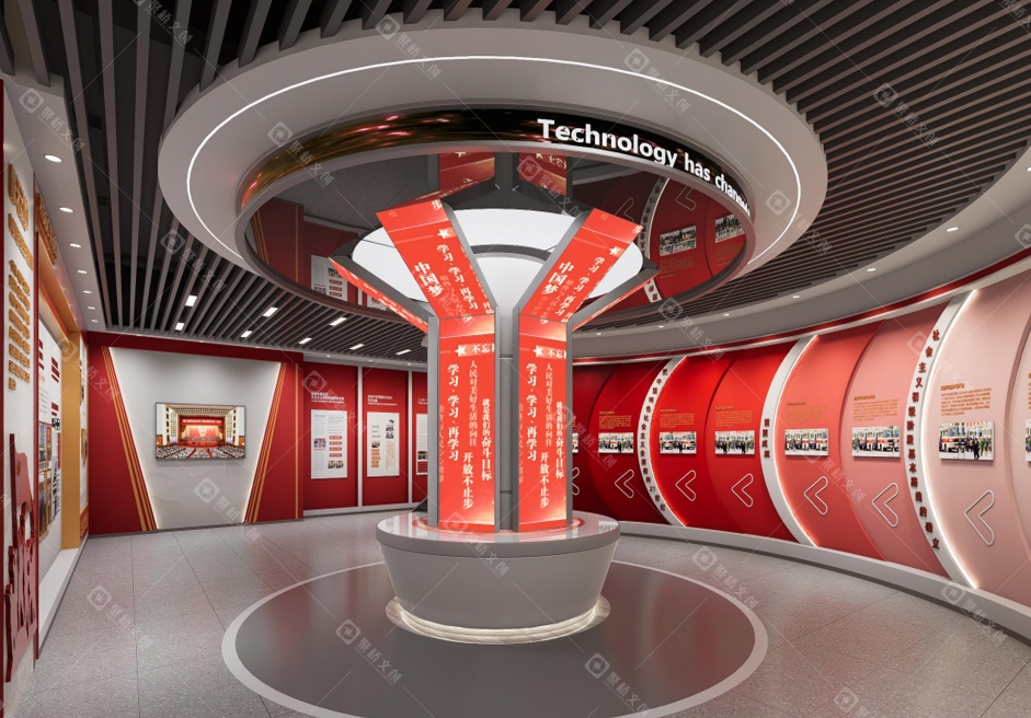 红色主题展馆设计