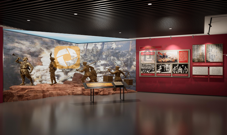 红色主题展馆设计